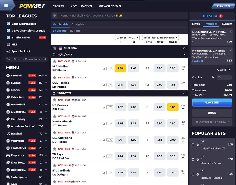 powbet sportsbook