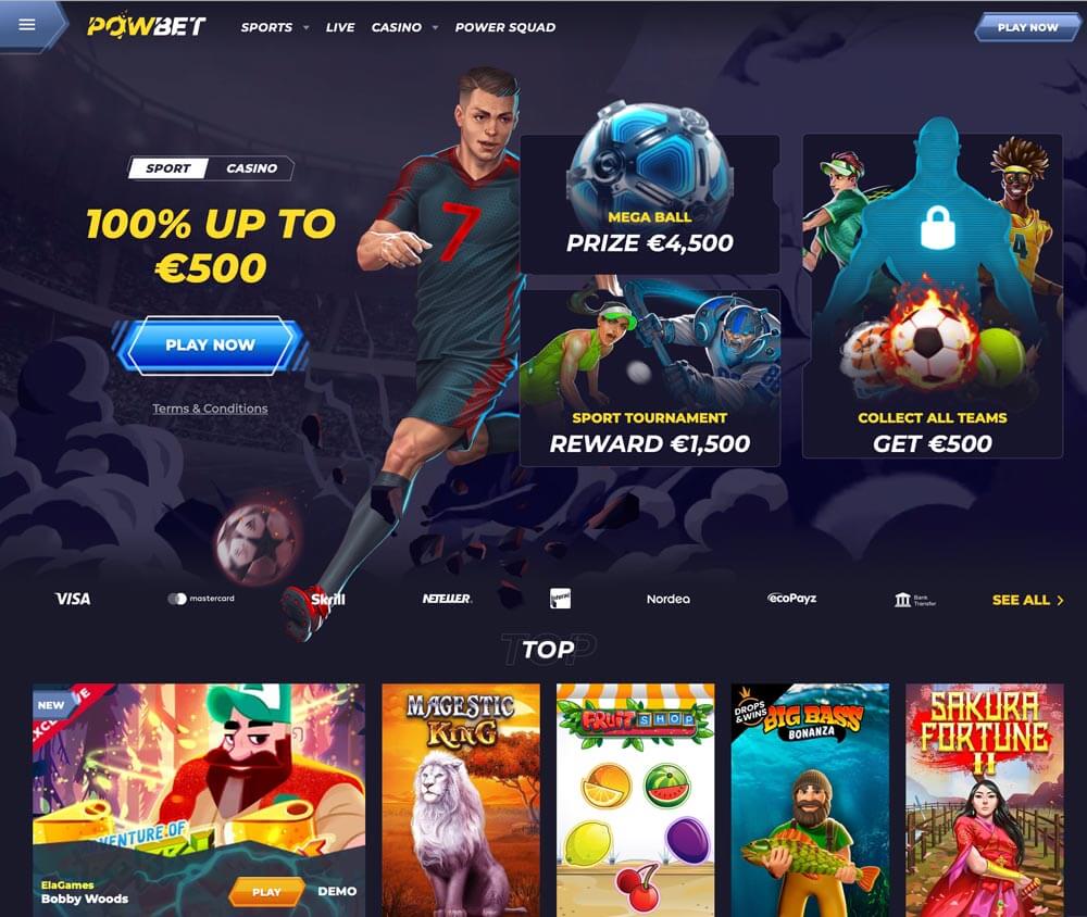 powbet website