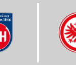 1.FC Heidenheim vs Άιντραχτ Φραγκφούρτης