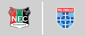 NEC Nijmegen vs Ζβόλε